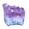 Am-a An a-grade amethyst cluster with deep purple hues.