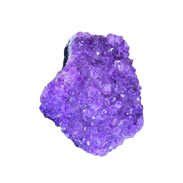 Am-c An a-grade amethyst cluster with deep purple hues.