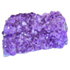 Am-k An a-grade amethyst cluster with deep purple hues.