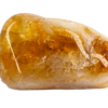 Extra extra large tumbled citrine with honey hues, and a rich golden an milky white color.