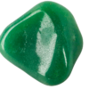 Alt text: Large tumbled Green Aventurine stone with smooth, polished surface and natural green hues, displayed on a neutral background.