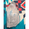 Closeup of a large clear quartz point.